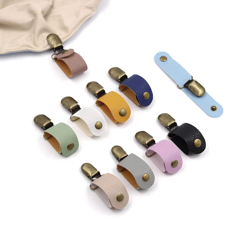 Premium PU Leather Hat Clip for Travel & Luggage - Multifunctional Duckbill Hat Holder for Outdoor Adventures, Hiking, and Camping Accessories