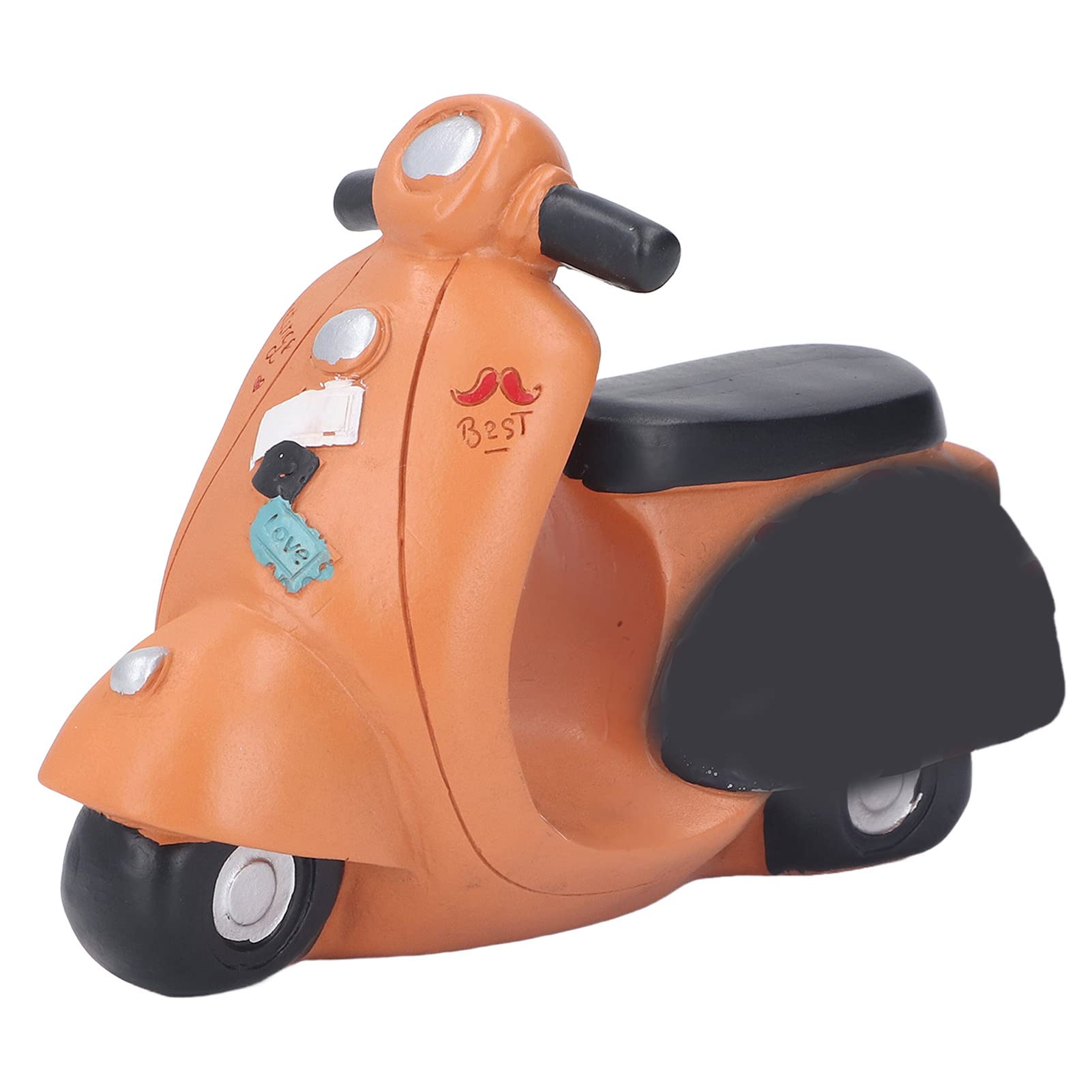 Vintage Motorcycle Piggy Bank for Kids - Money Saving Coin Bank for Home & Office Decor