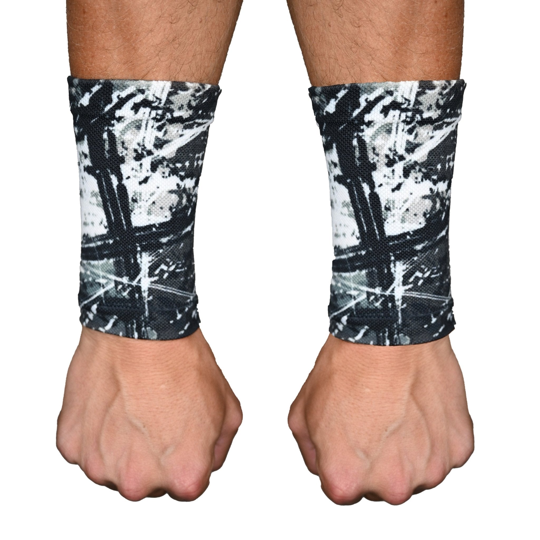 Wicked White Wrist Support Sleeves - Breathable Compression Brace for Carpal Tunnel, Arthritis & Tendonitis Relief - Perfect for Typing, Gaming & Weightlifting