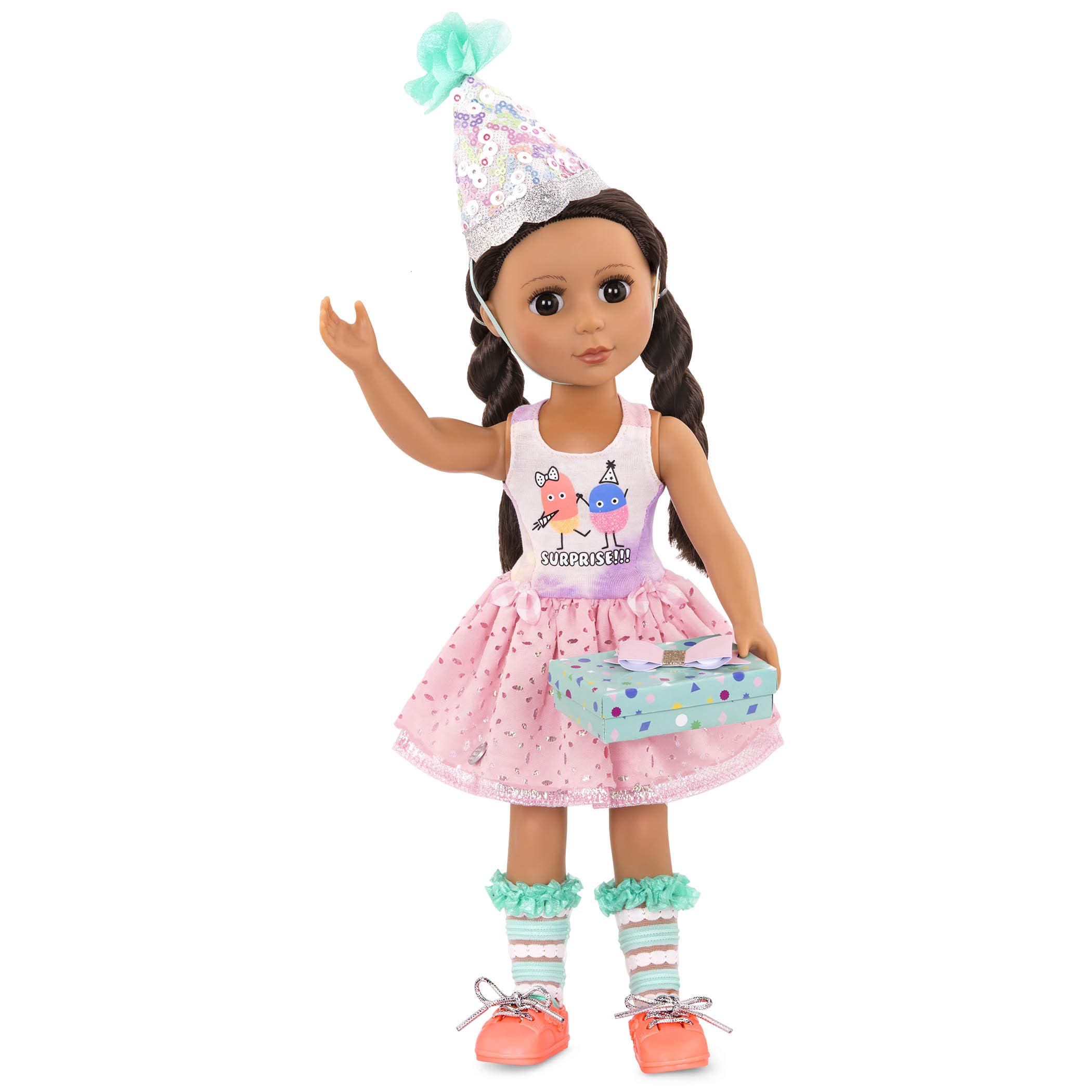 Glitter Girls 14-inch Deluxe Birthday Party Doll with Outfit & Accessories - Perfect Gift for Girls Ages 3+ | Birthday Party, Dress-Up Play & Collectible Toy