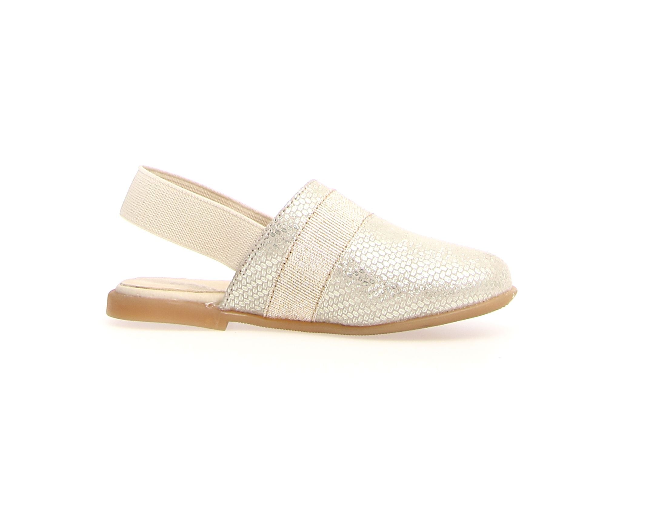Naturino Evry Girls Dress Shoes Platinum - Comfortable & Stylish School Shoes for Toddlers & Kids - Perfect for School, Parties & Special Occasions