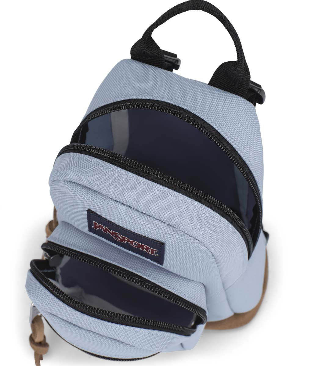 JanSport Right Pack Mini Backpack - Lightweight & Durable School Backpack for Women & Men, Blue Dusk Color | Perfect for College, Travel & Everyday Use