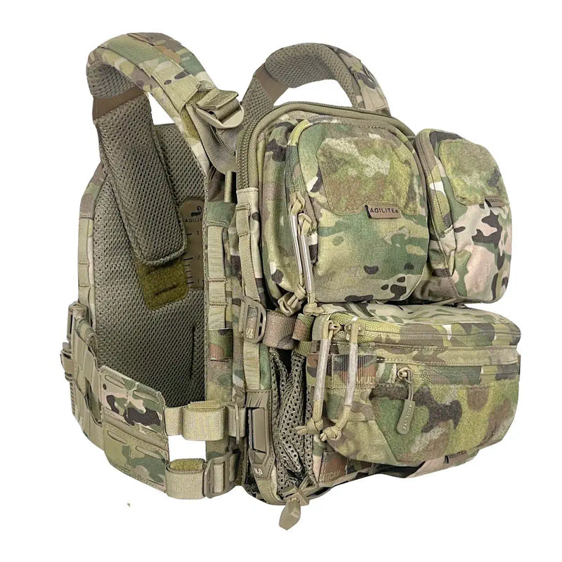 Agilite Micro MAP MOLLE-Compatible Tactical Pouch - Durable & Lightweight for Military, Hiking & Outdoor Gear - Available in Multiple Colors