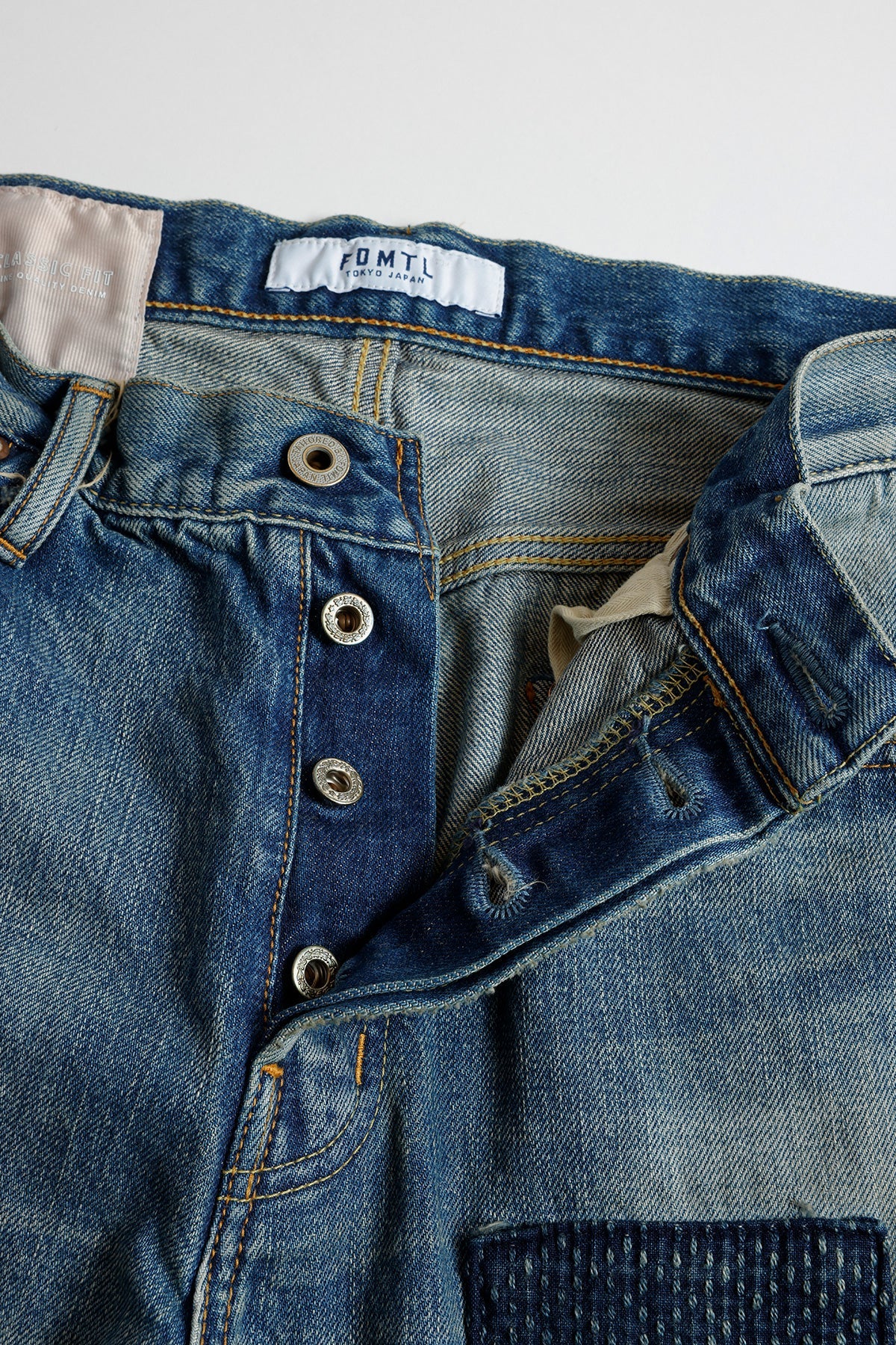 Classic Straight Fit Denim Jeans CS115 in Indigo Blue - Perfect for Casual Wear & Everyday Outfits