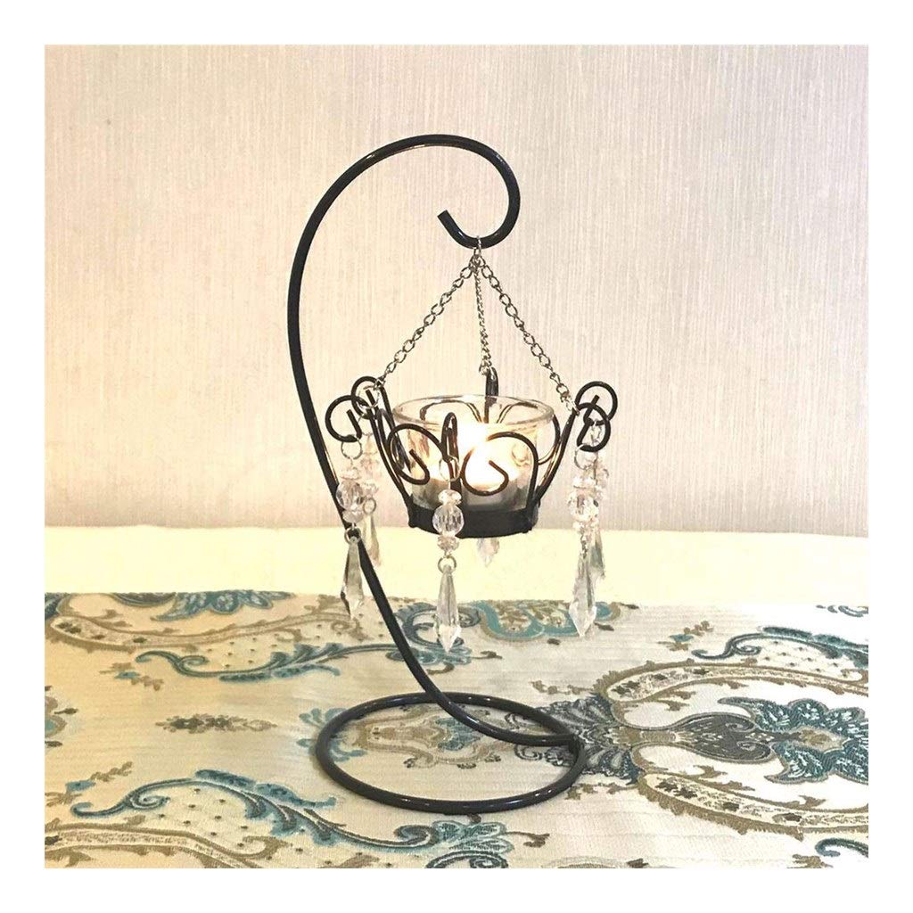 Iron Candle Holder for Romantic Dinner & Wedding Decor - Elegant Tabletop Candlestick for Home Decor, Party Centerpiece (Size S) - Perfect for Candlelit Dinners, Wedding Receptions & Cozy Home Ambiance