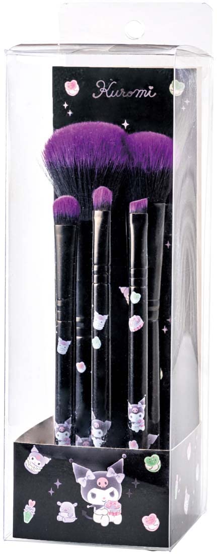 Professional Skater MUB5S Makeup Brush Set - 12 Pcs Vegan Makeup Brushes for Foundation, Blending, Contouring & Eyeshadow - Soft Synthetic Bristles, Chromium Handle - Perfect for Travel & Professional Makeup Artists
