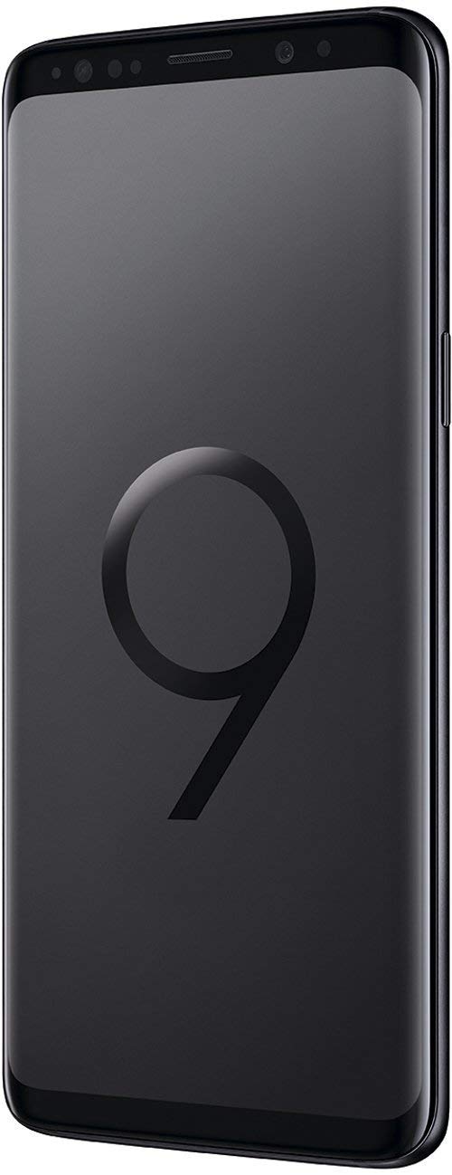 Samsung Galaxy S9 Smartphone - Midnight Black - GSM Unlocked - International Version - Perfect for Travel, Business & Everyday Use