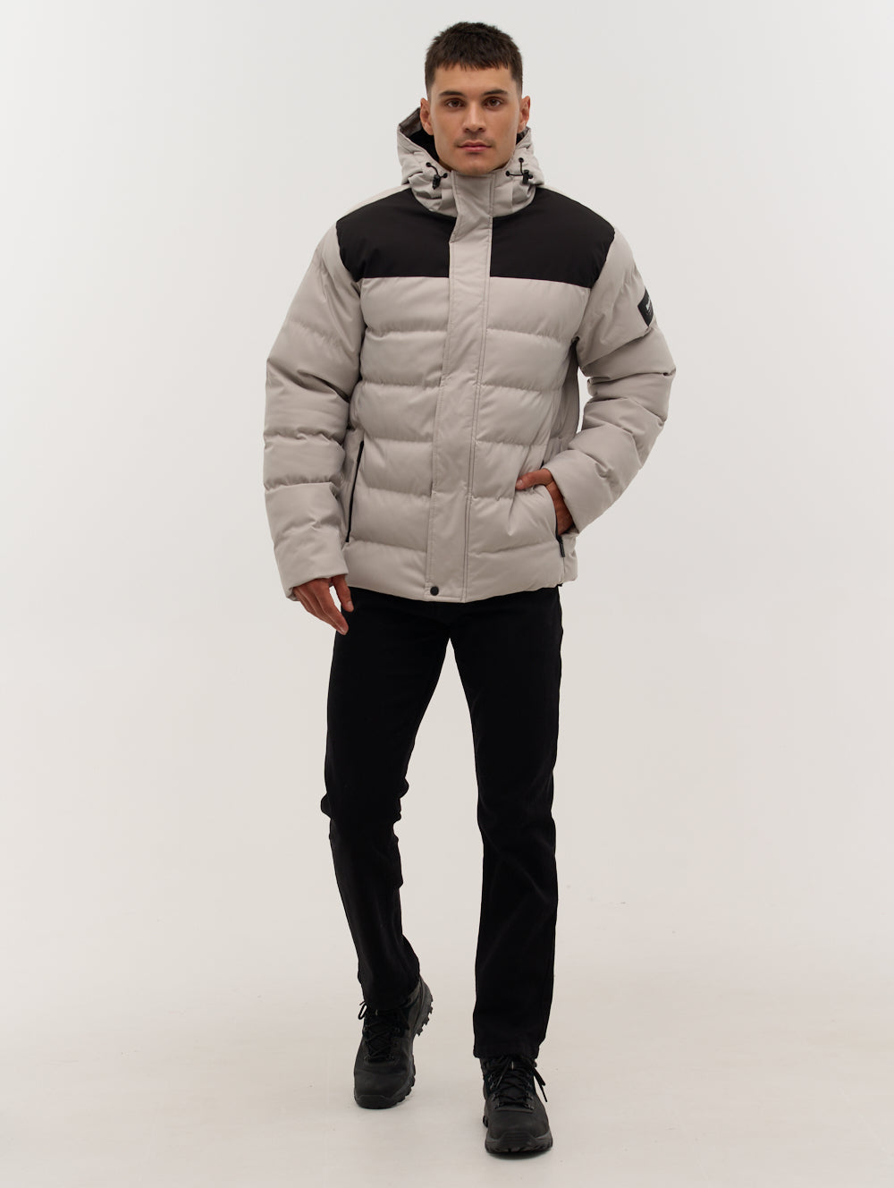 Tomero Men's Bomber Parka Jacket - Lightweight Windproof Winter Coat for Outdoor Activities & Casual Wear