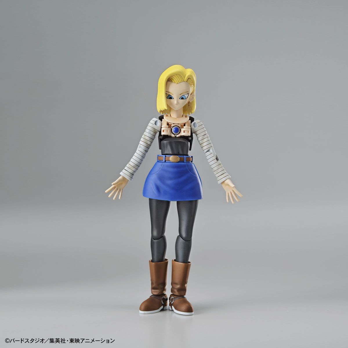 Figure Rise Standard Dragon Ball Z Android 18 Plastic Model Kit - Buildable Anime Action Figure for Collectors & Fans - Perfect for Display, Gifts & Cosplay Props