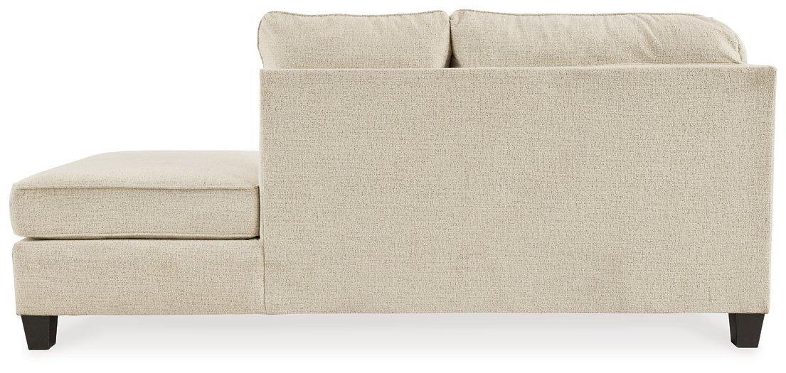 Abinger 2-Piece Sleeper Sectional Sofa with Chaise Lounge - Modern Convertible Sleeper Couch for Living Room, Guest Room & Small Spaces