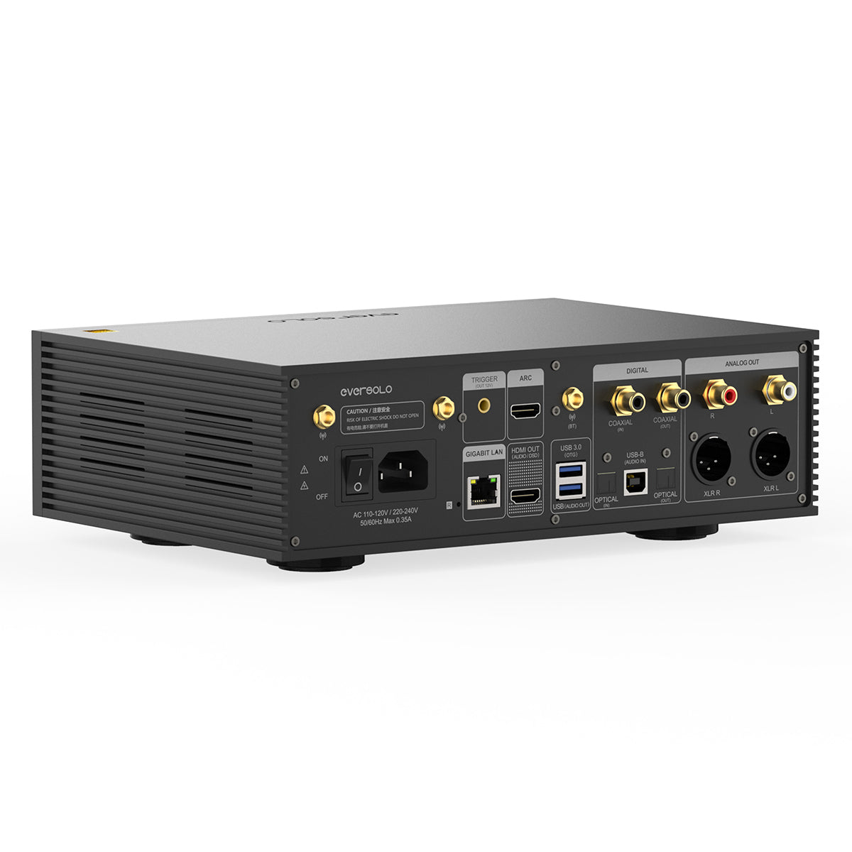 Eversolo DMP A6 Gen 2 High-Resolution DAC & Network Audio Streamer (Open Box) - Perfect for Home Theater & Audiophile Music Listening