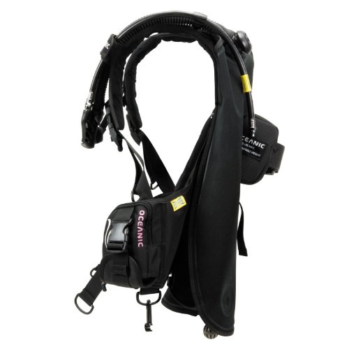 Oceanic New BioLite Travel Scuba Diving BCD - Lightweight Pink Buoyancy Control Device for Women, Size Medium - Perfect for Tropical Vacations & Warm Water Diving Adventures