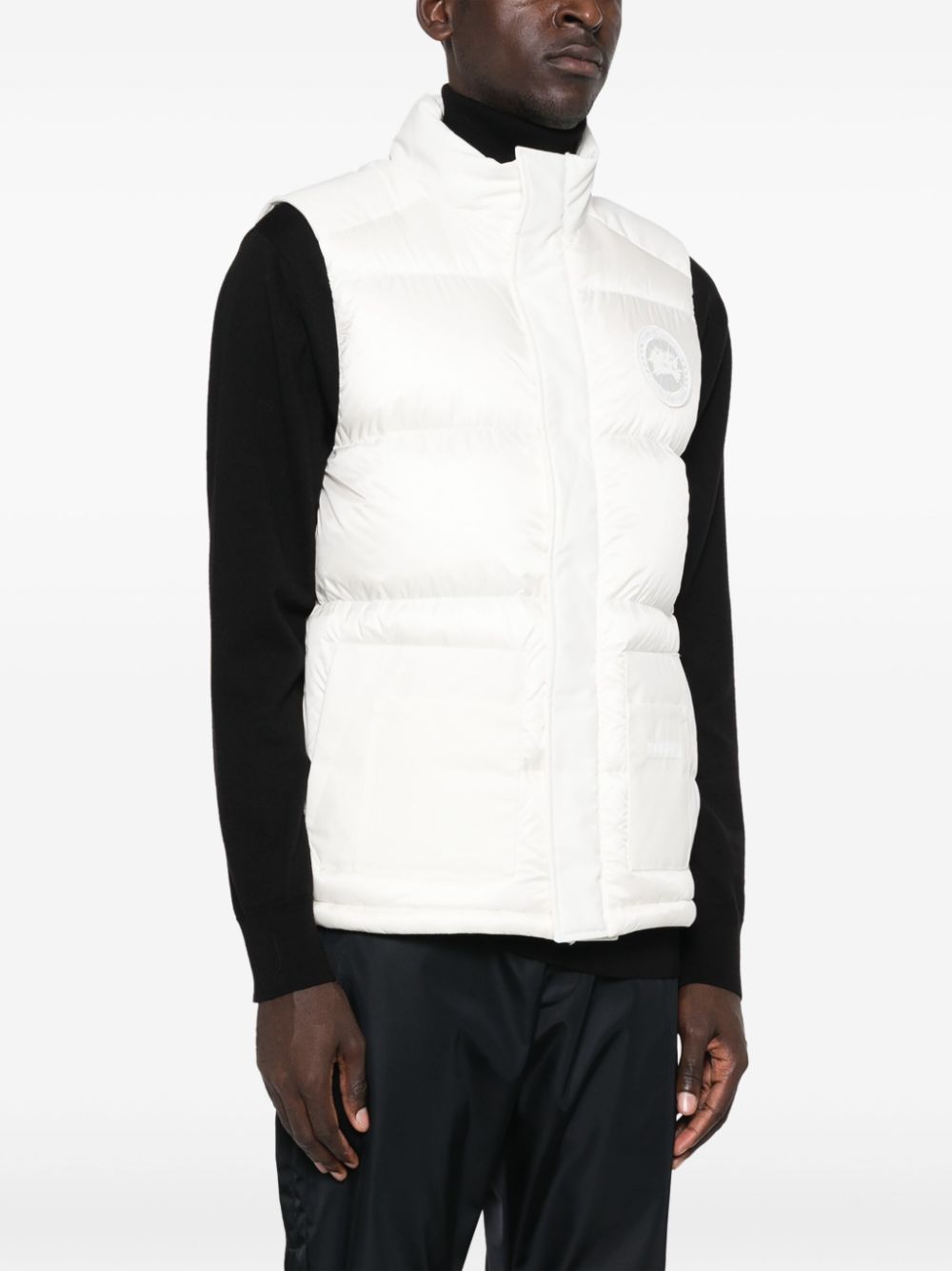 Canada Goose White Winter Jacket for Men & Women - Waterproof, Windproof & Warm - Perfect for Snowboarding, Skiing & Outdoor Adventures