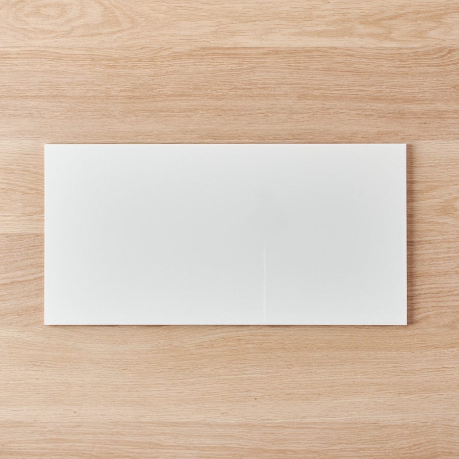 Premium Gloss White Ceramic Tile - 12x12 Inch High-Gloss Finish for Kitchen Backsplash, Bathroom & Shower Walls - Waterproof & Easy to Clean