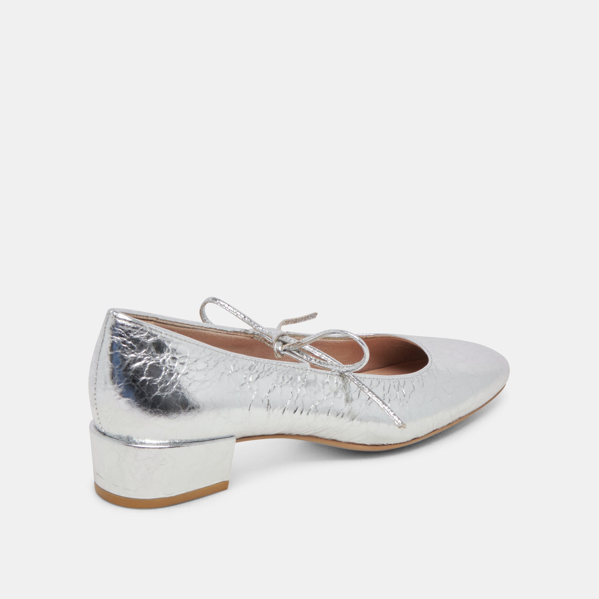 Ardien Silver Crinkle Patent High Heels - Elegant Women's Dress Shoes for Parties, Weddings & Special Occasions