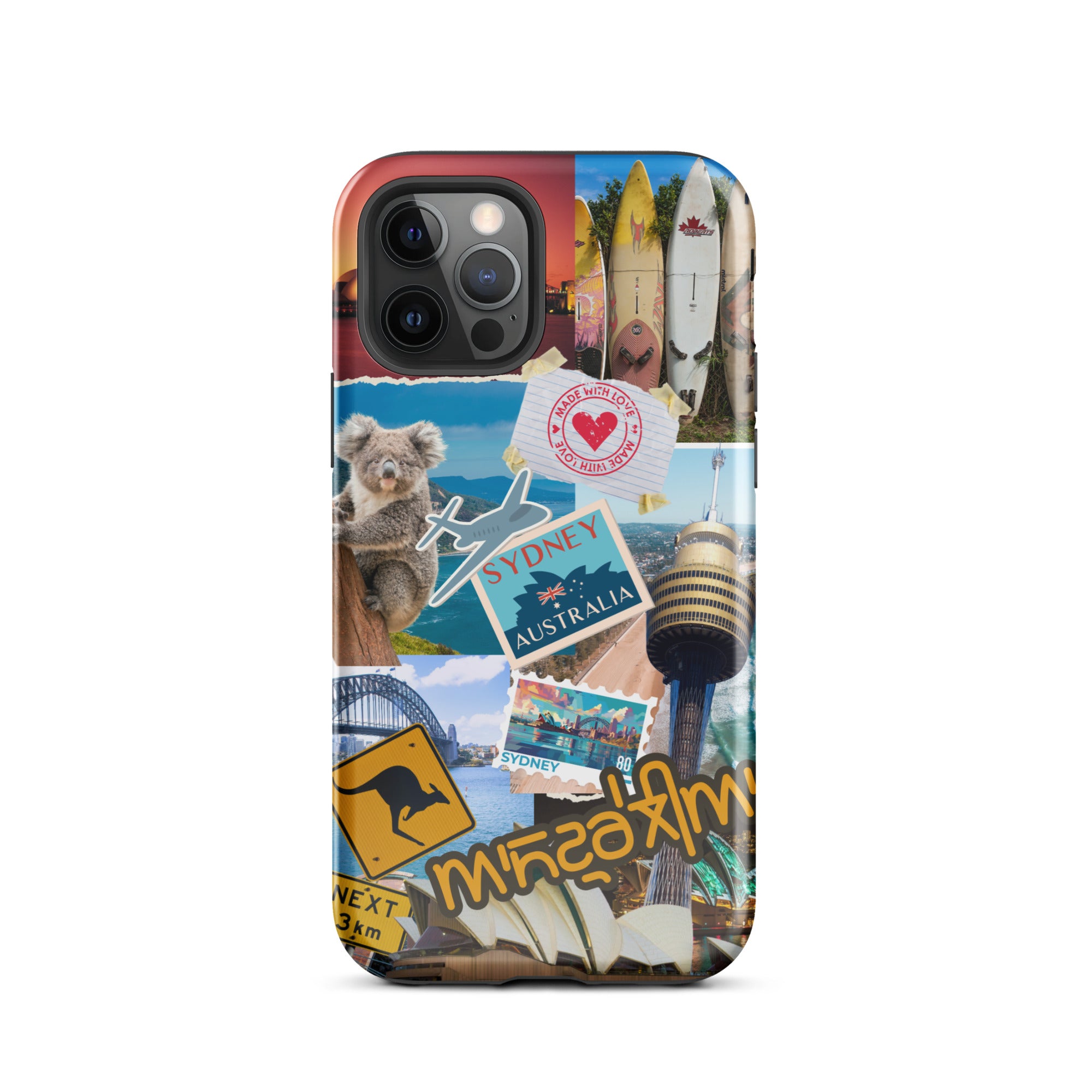 Premium Sydney Collage iPhone Case - Stylish & Durable Phone Cover for iPhone Models - Perfect for Travel, Work & Everyday Protection