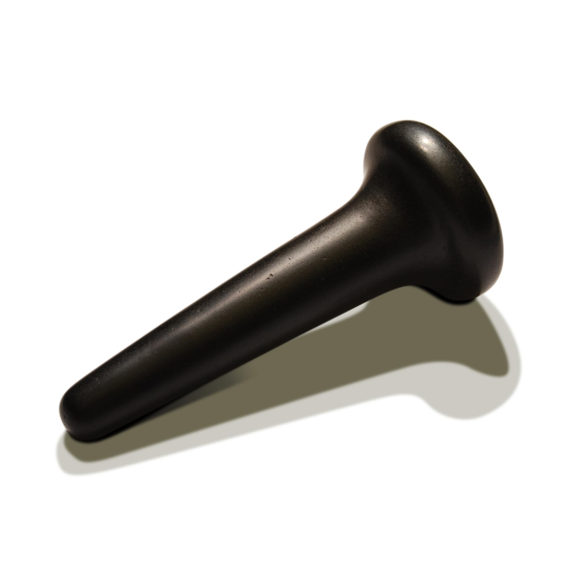 TitanGrip Basalt Hot Stone Massage Tool - Therapeutic Nail-Shaped Massage Stone for Deep Tissue, Trigger Point & Reflexology - Perfect for Spa, Home Relaxation & Professional Massage Therapists (1 Piece)