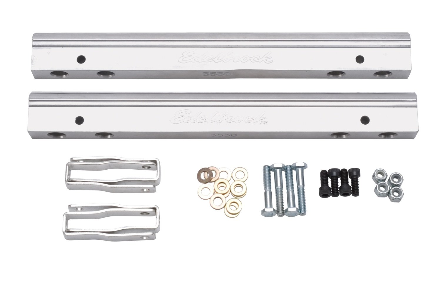 Edelbrock 3630 Fuel Rail Kit - High Performance Aluminum Fuel Rail for Chevy LS Engines - Perfect for Racing, Street Performance & Engine Upgrades