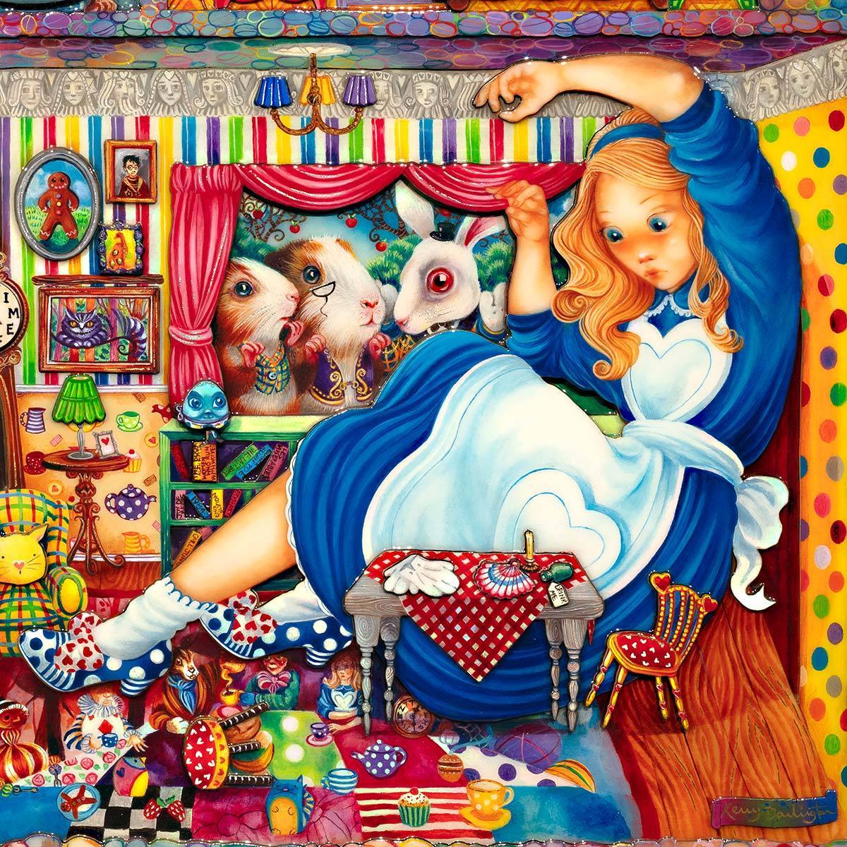 Alice in Wonderland Deluxe Edition - Classic Fairy Tale Book for Kids, Teens & Adults - Perfect for Bedtime Stories, Gifts & Collectibles