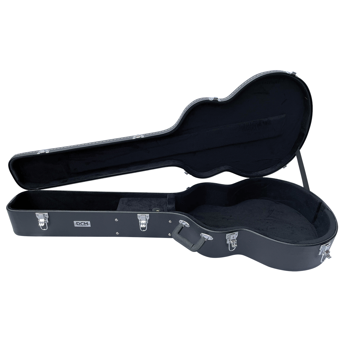DCM WAB1 Acoustic Bass Guitar Hard Case - Premium Wooden Storage & Protection for Bass Guitars - Perfect for Travel, Gigging & Home Storage