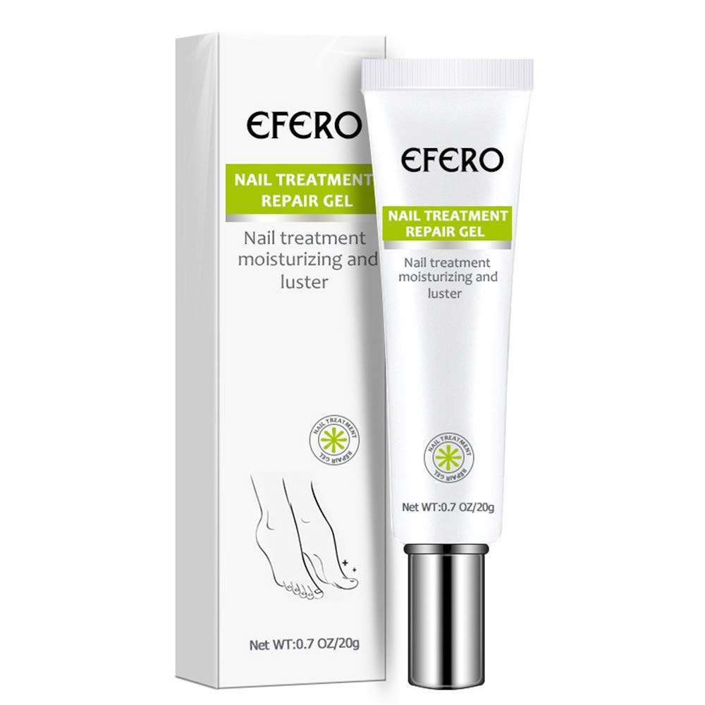 Whitening Toe Care Gel - Nail Fungus Treatment & Skin Care Cream for Feet - Pore Remover & Brightening Solution - Perfect for Pedicures & Daily Foot Care (White, One Size)