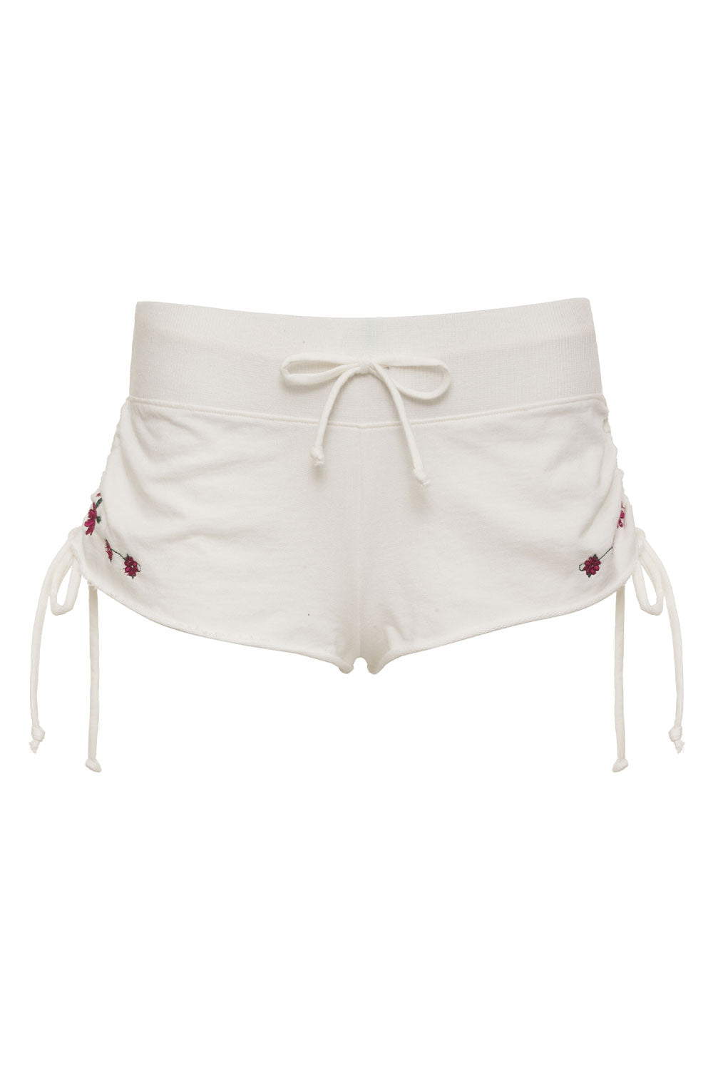 Jasmine Embroidered Mini Shorts - Floral Lace Summer Beach Shorts for Women | Perfect for Vacation, Beach Party & Boho Fashion