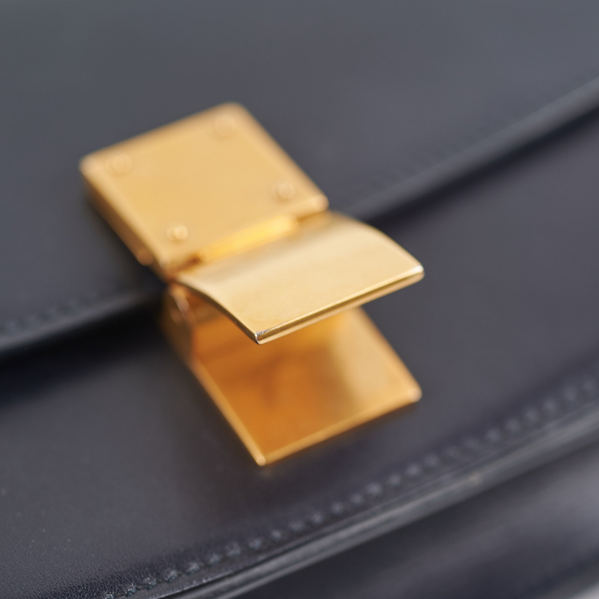 Celine Small Box Bag in Navy Blue - Luxury Crossbody Handbag for Women, Perfect for Work, Travel & Evening Out