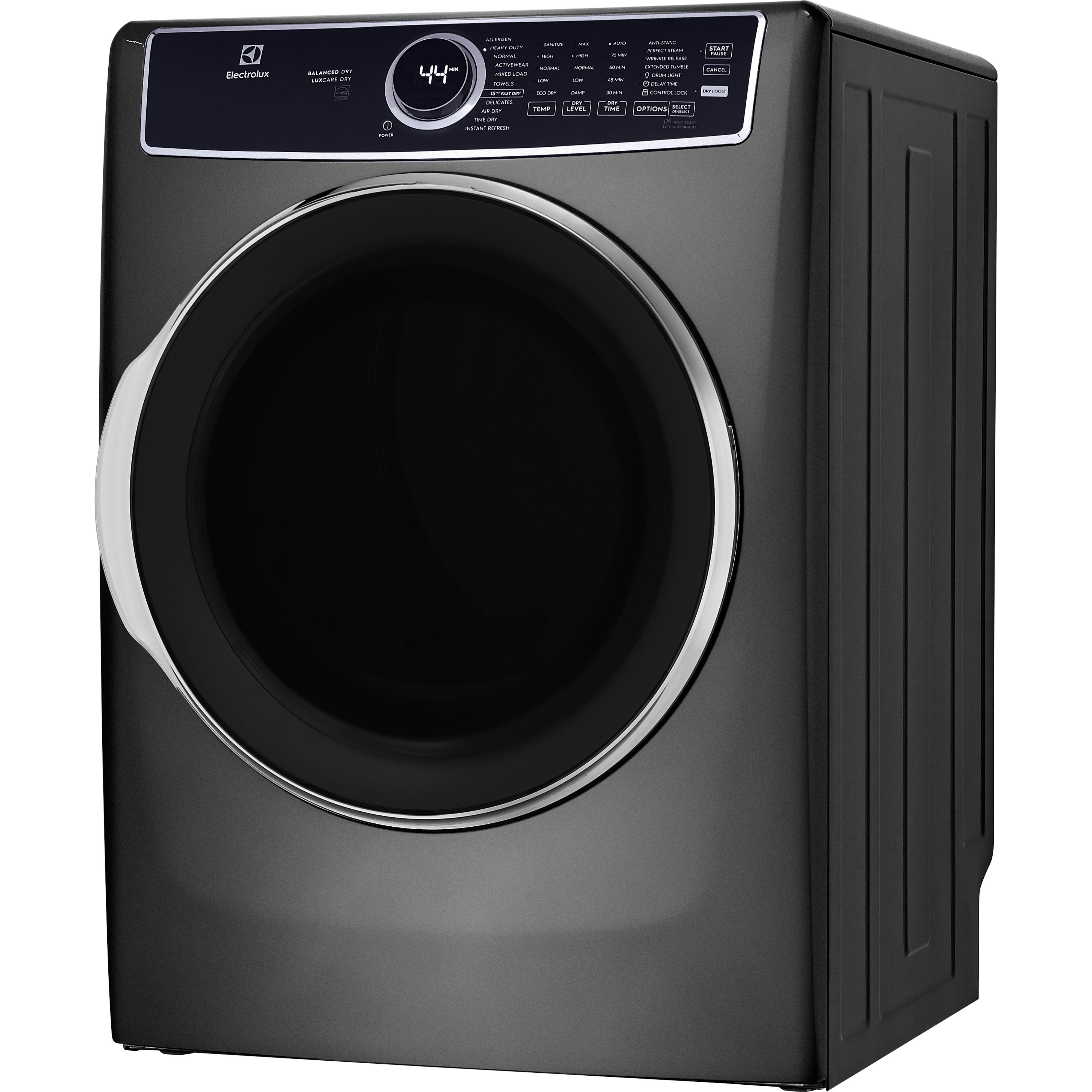 Electrolux 8.0 cu. ft. Gas Dryer with 11 Drying Programs - ELFG7637AT | Large Capacity, Energy Efficient for Family Laundry & Bulk Items