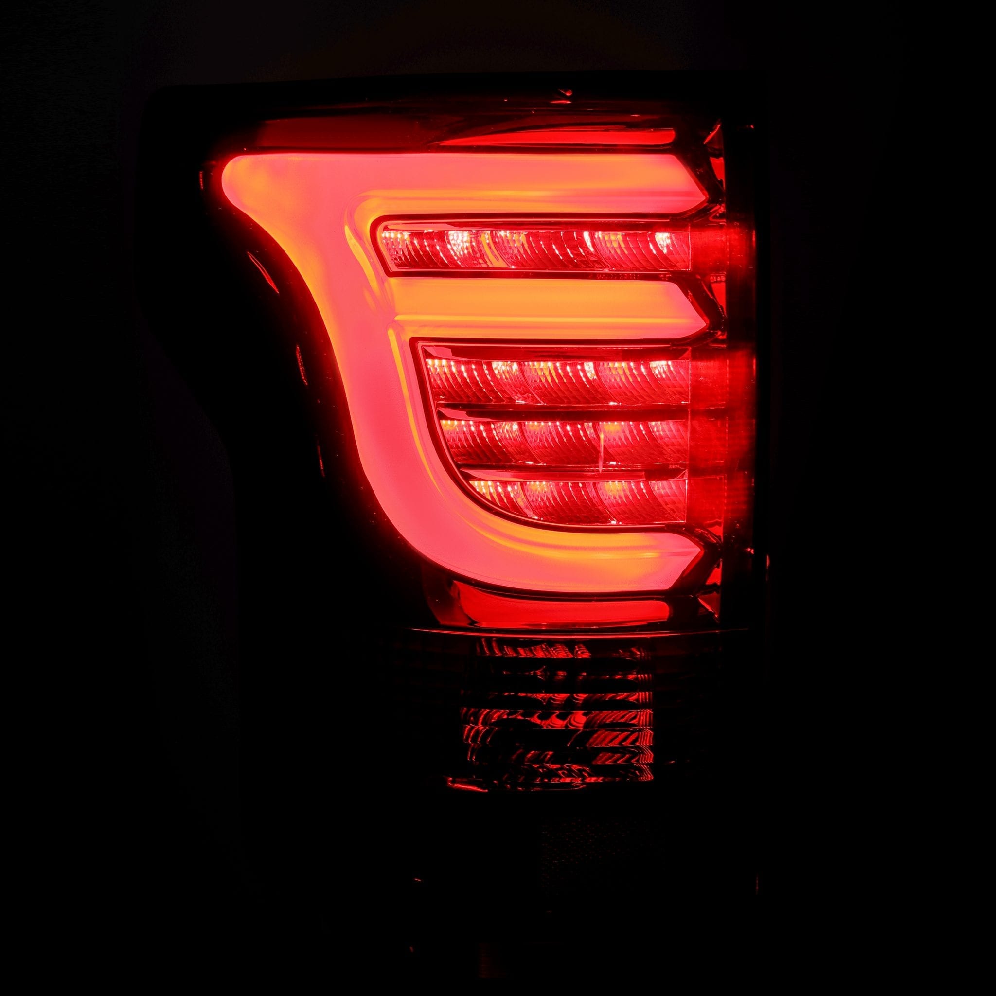 15-20 Ford F150 PRO Series LED Tail Lights - Red Smoke Lens - High Performance Brake Lights for Night Driving & Off-Road Adventures