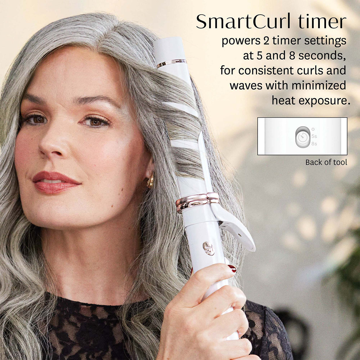 T3 Curlwrap Hair Styler - Professional Ceramic Curling Iron for Salon-Quality Waves & Curls - Perfect for Home Styling & Special Occasions