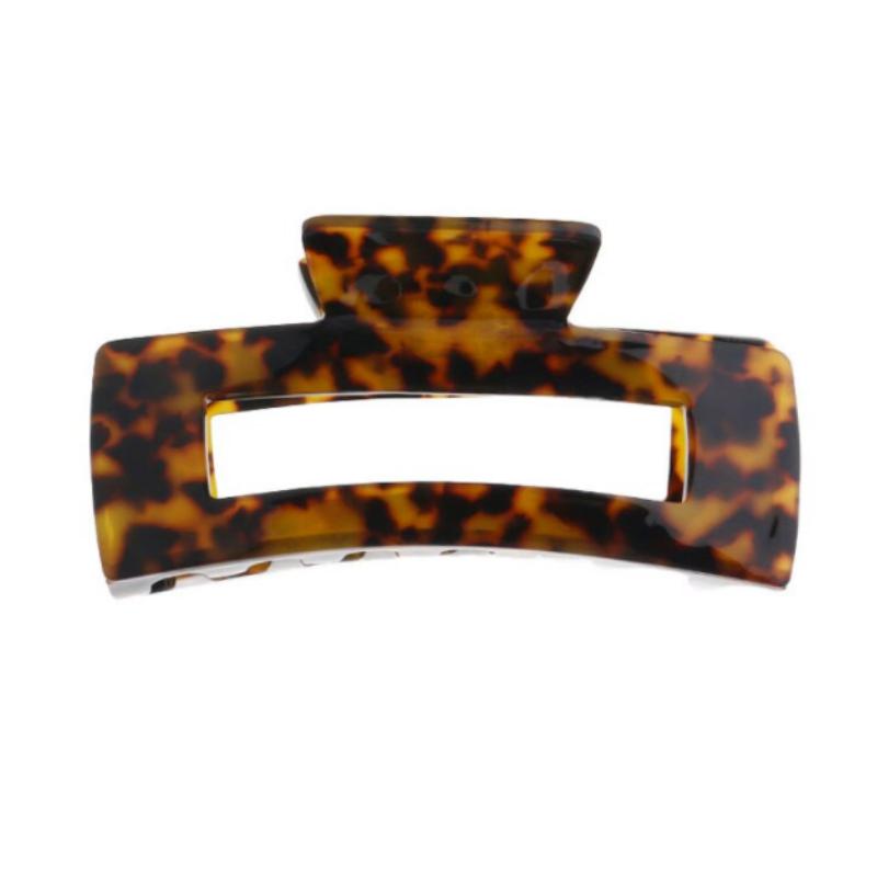 Gildie Rectangle Claw Hair Clip for Women - Large Hair Claw Clips for Thick Hair - Non-Slip Hair Accessories for Ponytail, Bun & Updos - Perfect for Work, Gym & Everyday Use