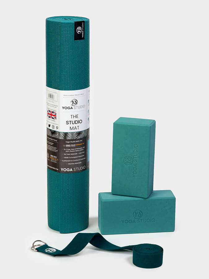 Eco-Friendly Yoga Set for Beginners | Oeko-Tex Certified Starter Kit | Perfect for Home & Studio Yoga Practice