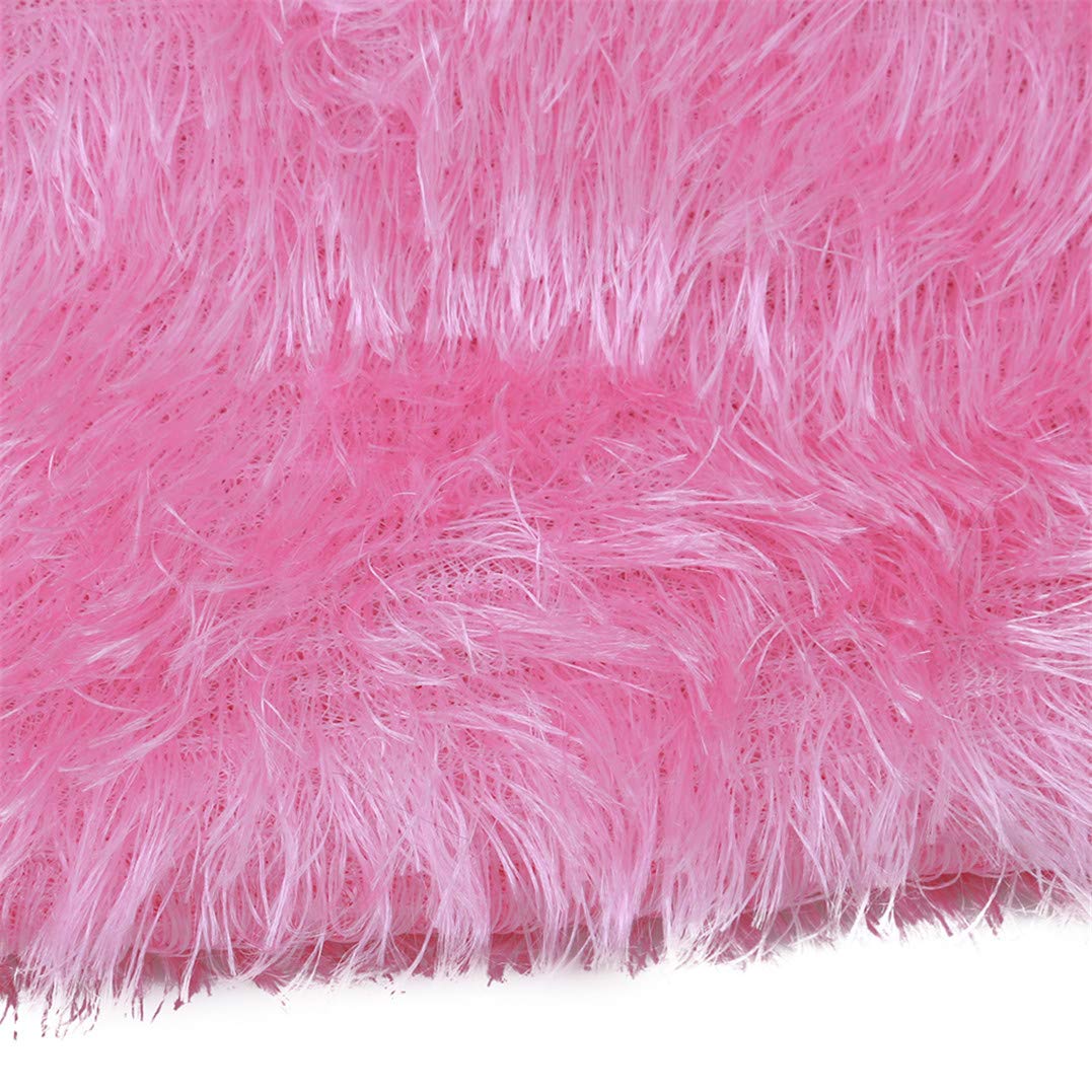Soft Fluffy Faux Fur Pillow Covers for Sofa, Couch, Car & Home Decor - 16x17 Inches (41x44cm) - Perfect for Living Room, Bedroom, Wedding & Cozy Decor