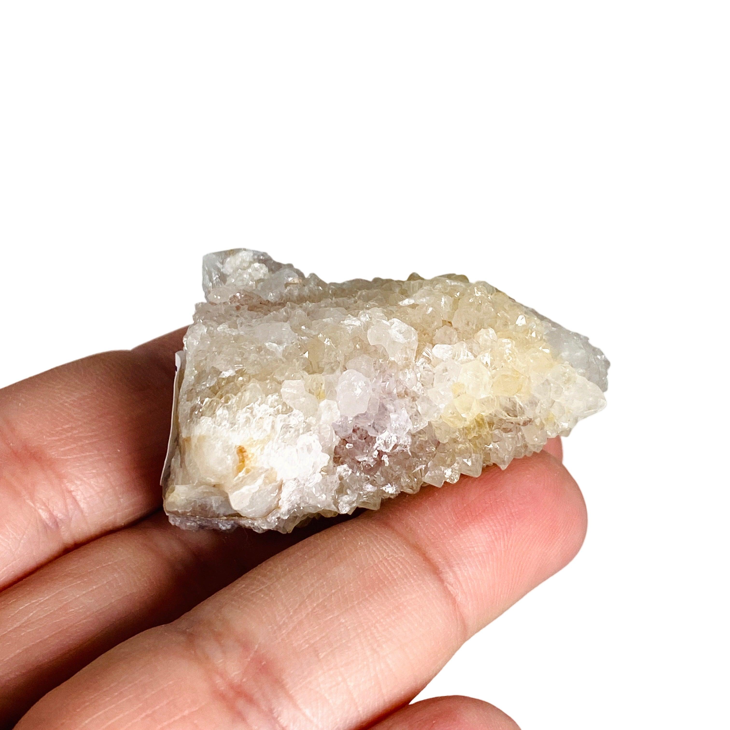 Small Spirit Quartz Cluster SPQC - Natural Healing Crystal for Meditation, Reiki & Energy Work - Perfect for Home Decor, Office Desk & Spiritual Practices