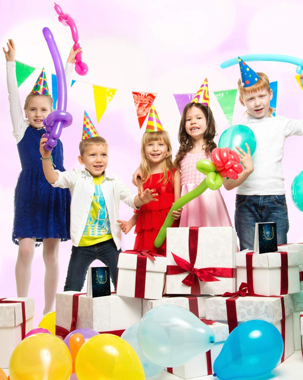 LARZN Premium Twinkle Twinkle Little Star Party Favor Bags - 12 Pack | Birthday Party Decorations, Baby Shower Supplies, Goodie Bags for Kids | Perfect for Birthday Celebrations, Baby Showers & Holiday Events
