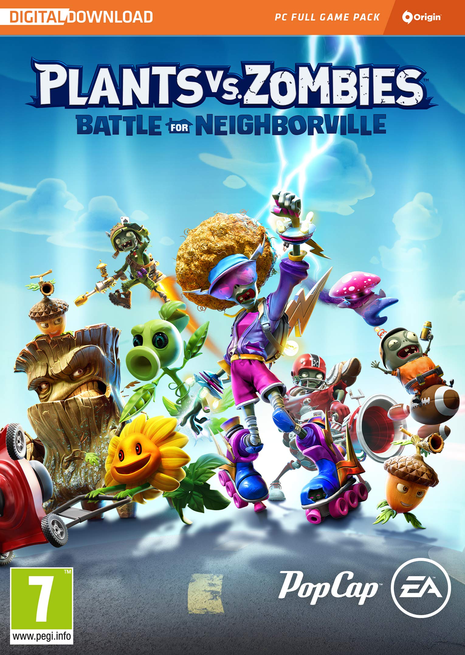 Plants vs Zombies Battle for Neighborville PC Game - Origin Digital Download Code | Fun Strategy Adventure for Kids & Adults | Perfect for Family Game Nights & Online Multiplayer Battles