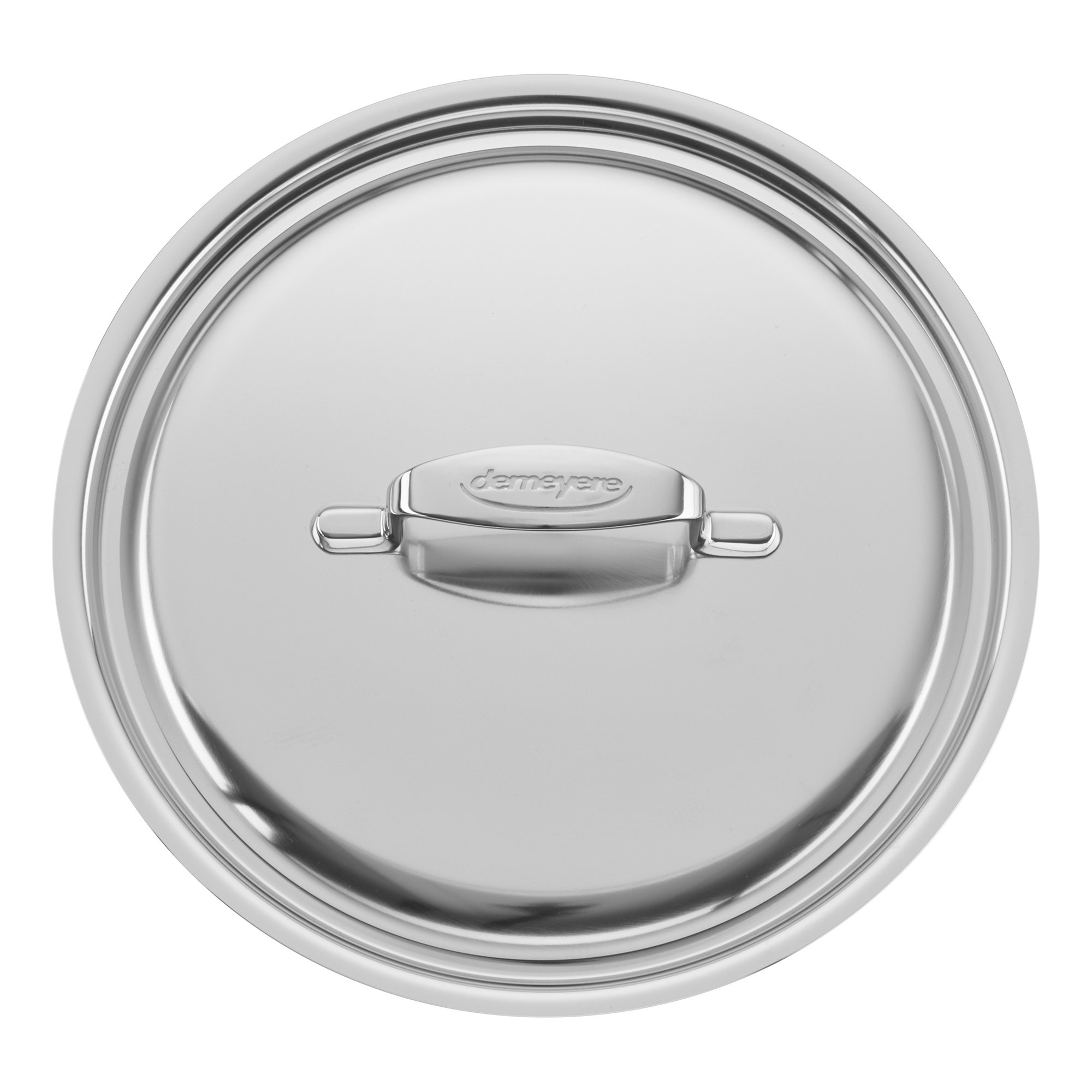 Demeyere 5-Plus Premium Stainless Steel 5.5-Quart Dutch Oven with Lid - Heavy Duty Cookware for Braising, Stewing & Baking - Perfect for Stovetop, Oven & Serving Dishes