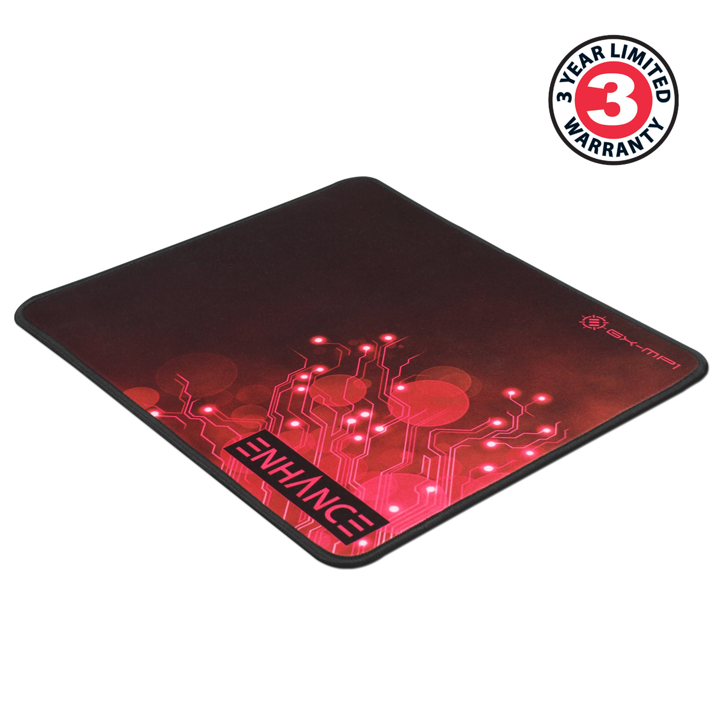 ENHANCE Extra Large Gaming Mouse Pad with Non-Slip Rubber Base - XXL Extended Mousepad for PC, Laptop & Office Work - Perfect for Professional Gamers, Streamers & Esports (Red)