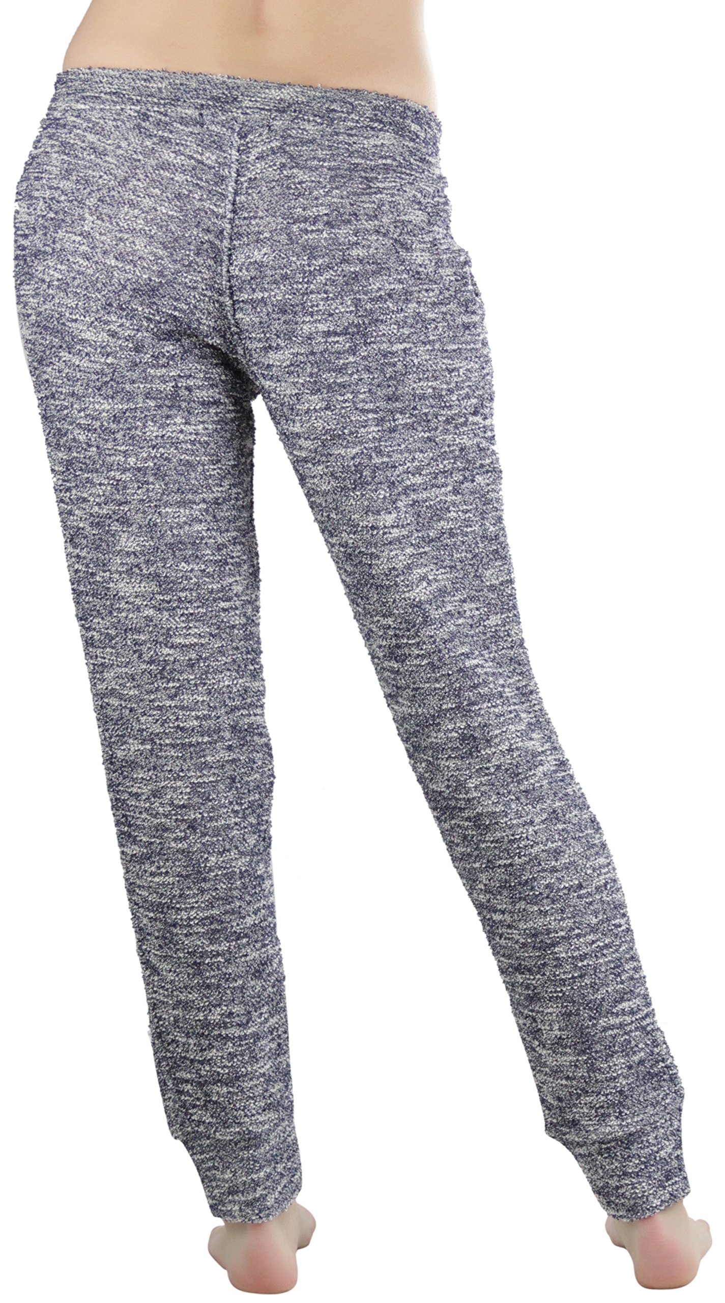 ToBeInStyle Women's Soft Cozy Cotton Blend Sweatpants with Drawstring Waist - Comfortable Lounge Pants for Relaxing at Home, Yoga, and Running Errands