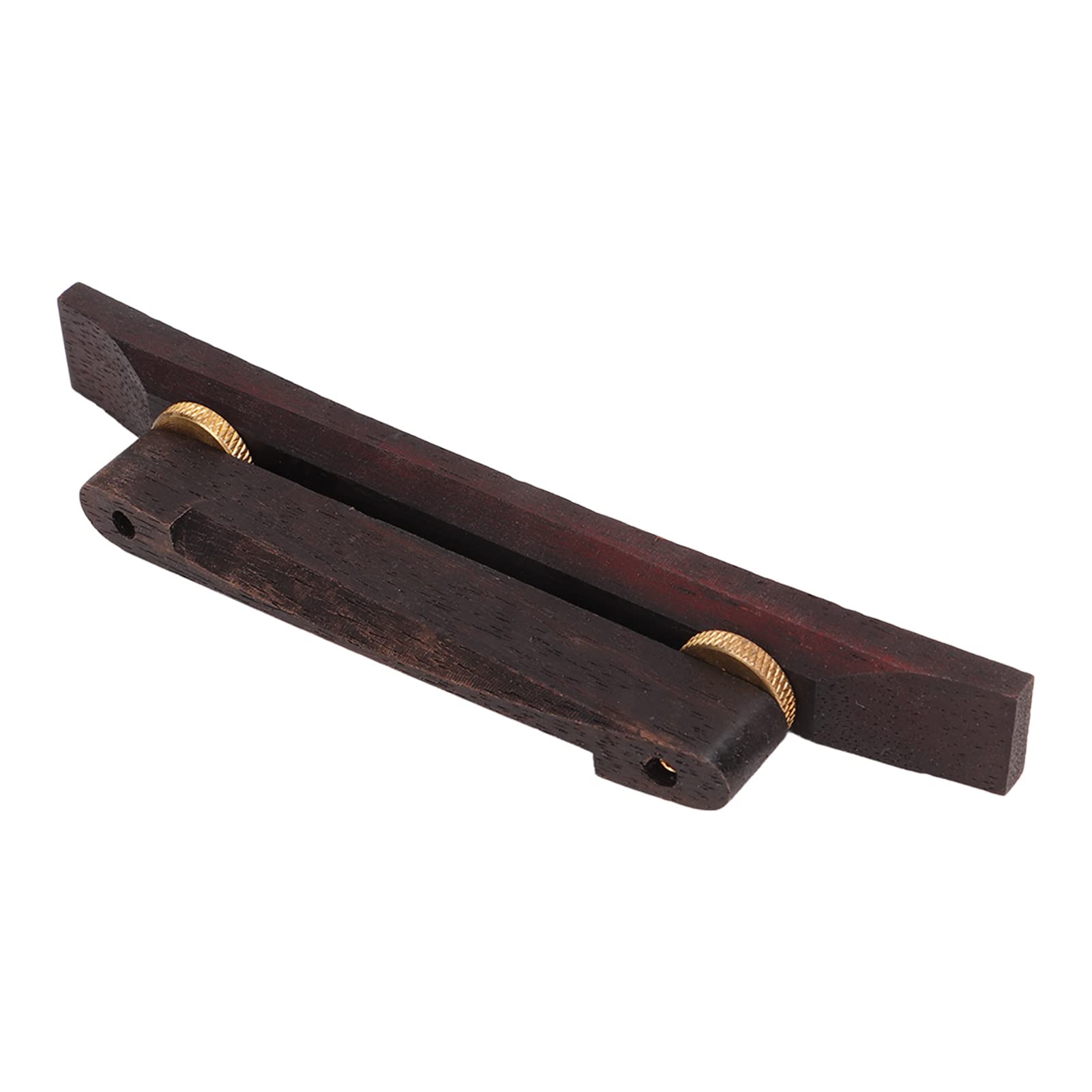 Premium Ebony Guitar Bridge Saddle - High-Quality Wooden Replacement Part for Acoustic & Electric Guitars - Perfect for Guitar Repair, Setup & Tone Enhancement