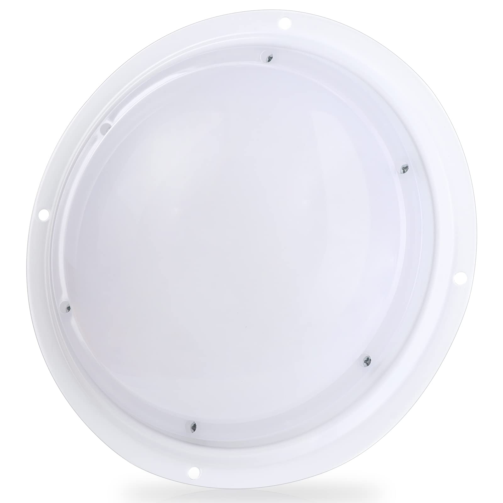 8.5 Inch LED Scare Light - Outdoor Security Lighting, Ceiling & Work Light for RV, Truck, Yacht & Camping (Warm White) | Perfect for Nighttime Safety & Vehicle Illumination