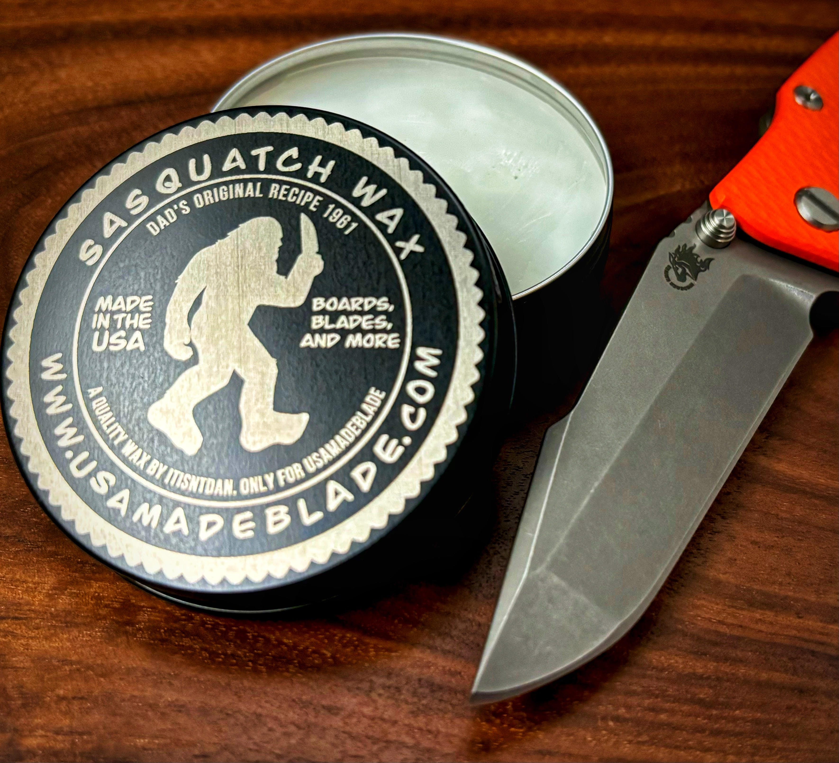 Premium Sasquatch Wax for Snowboards, Skis & Surfboards - All-Temperature High-Performance Wax for Enhanced Speed & Glide - Perfect for Winter Sports & Surfing Adventures