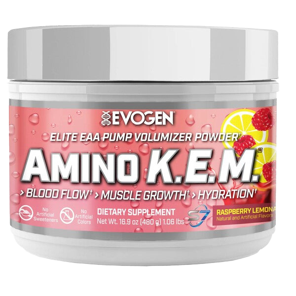 Evogen Amino K.E.M. EAA 480g - Essential Amino Acid Supplement for Muscle Recovery & Performance - Pre & Post Workout, Fitness & Bodybuilding