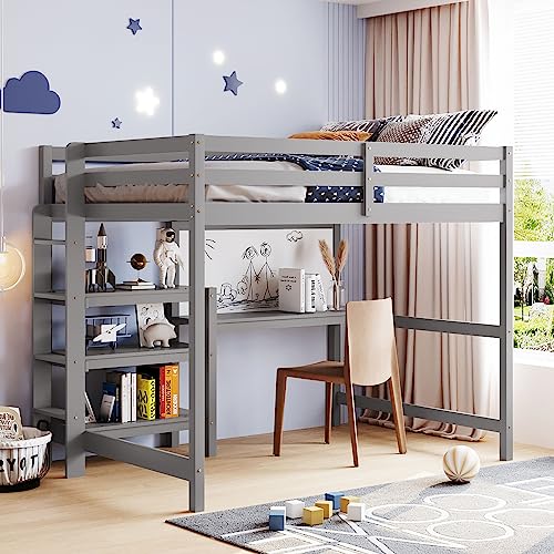 Gray-full-3 Tier Shelves