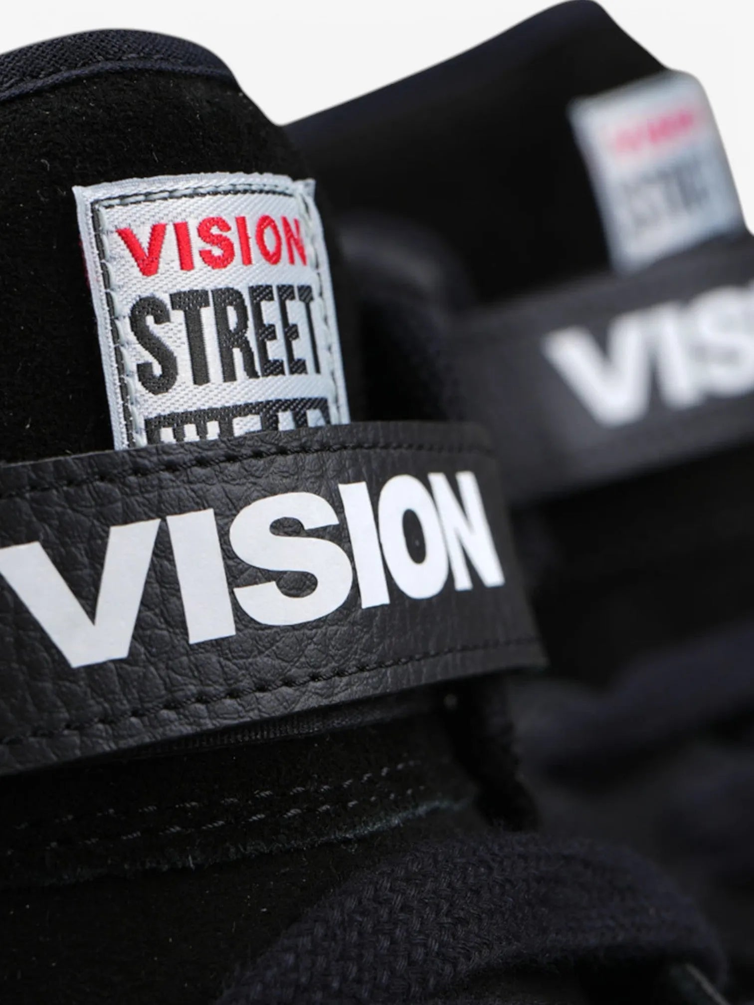 Vision Street Wear MC1400 Skate Shoes - Black & White High-Top Sneakers for Men | Durable & Comfortable for Skateboarding, Streetwear Fashion & Casual Wear