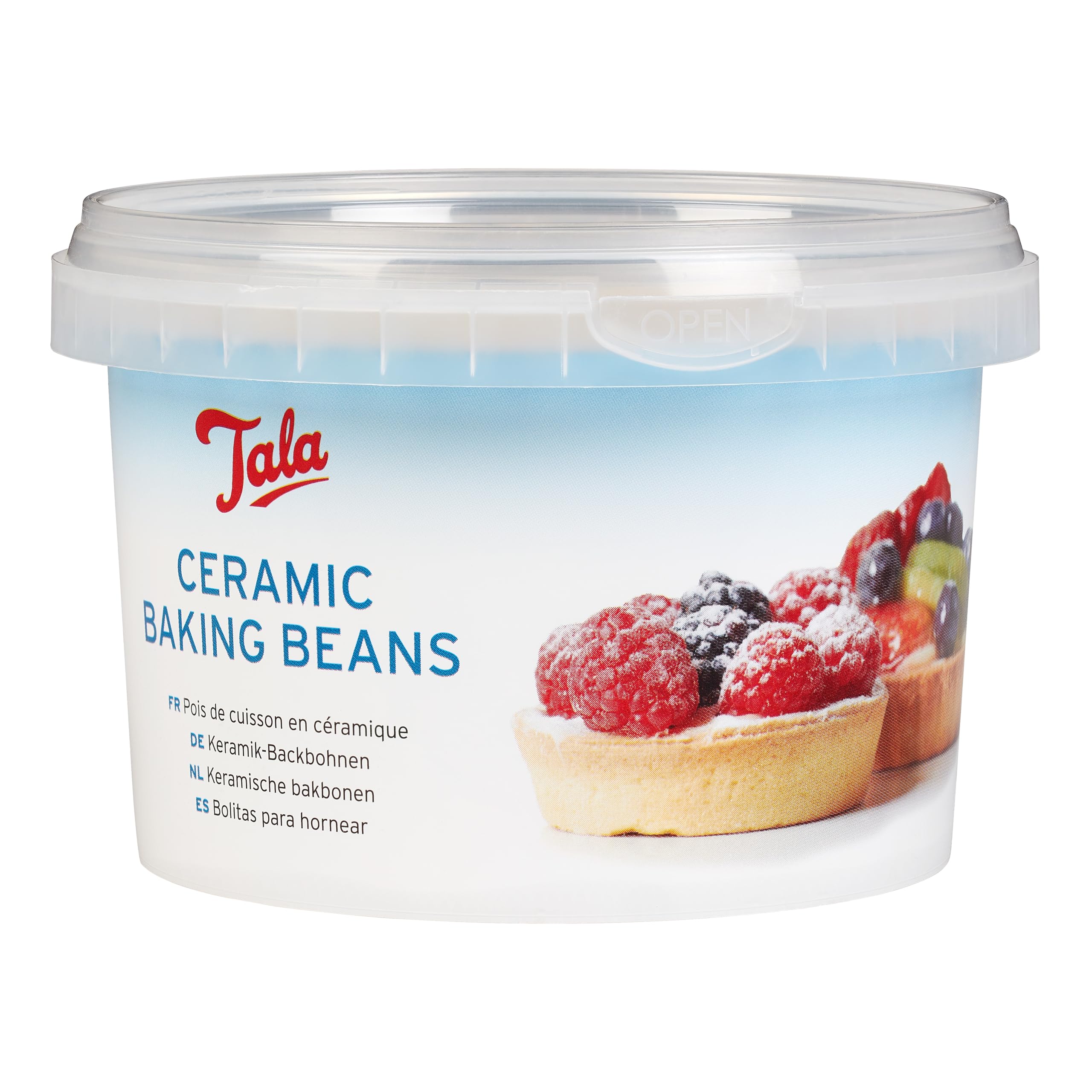 Premium Ceramic Pie Weights for Blind Baking - Set of 8 Heat-Resistant Pie Beans for Perfect Crust - Ideal for Baking Pies, Tarts, Quiches & Pastries