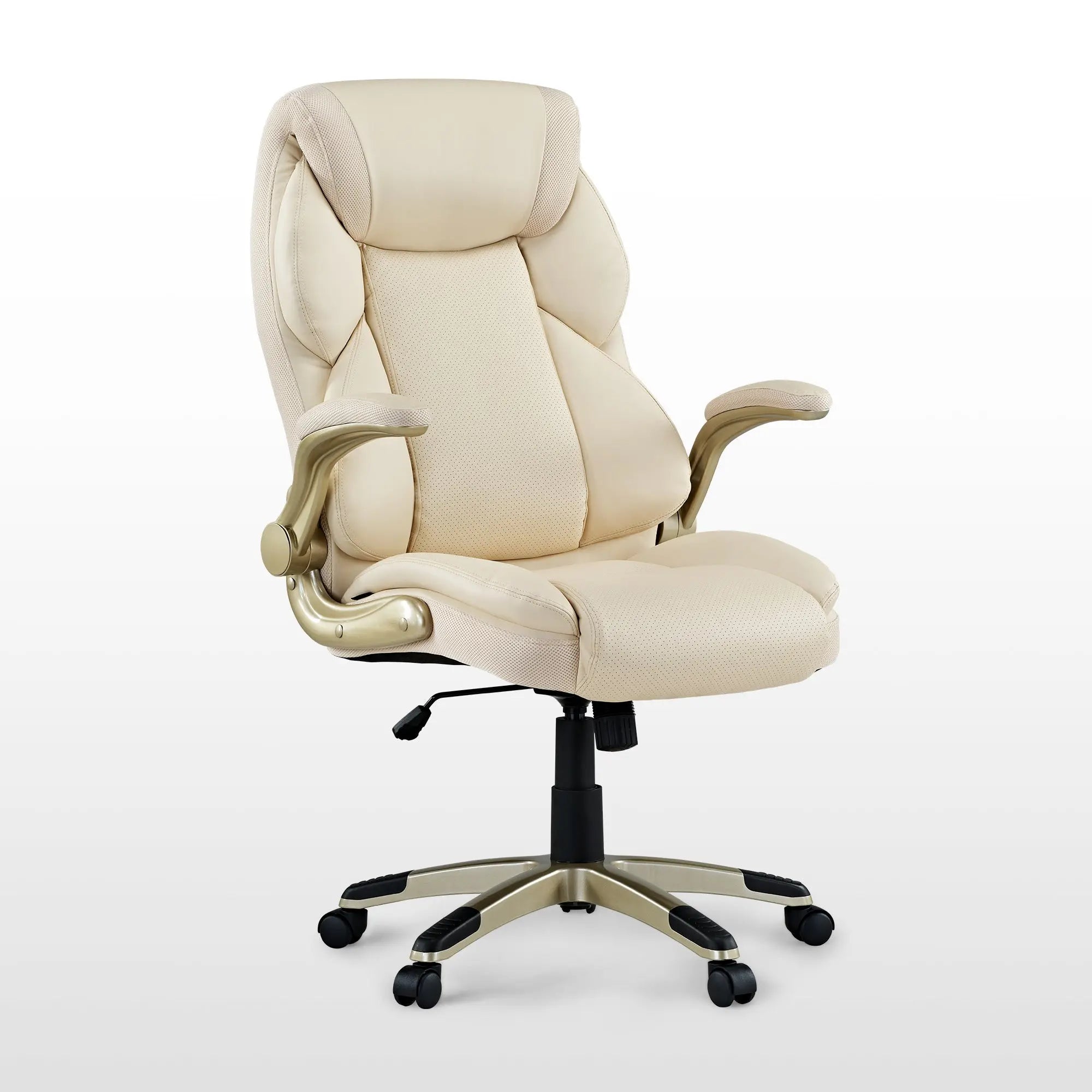 Premium Galene Faux Leather Office Chair - Ergonomic Executive Desk Chair with Adjustable Height & Lumbar Support - Perfect for Home Office, Gaming & Workspace