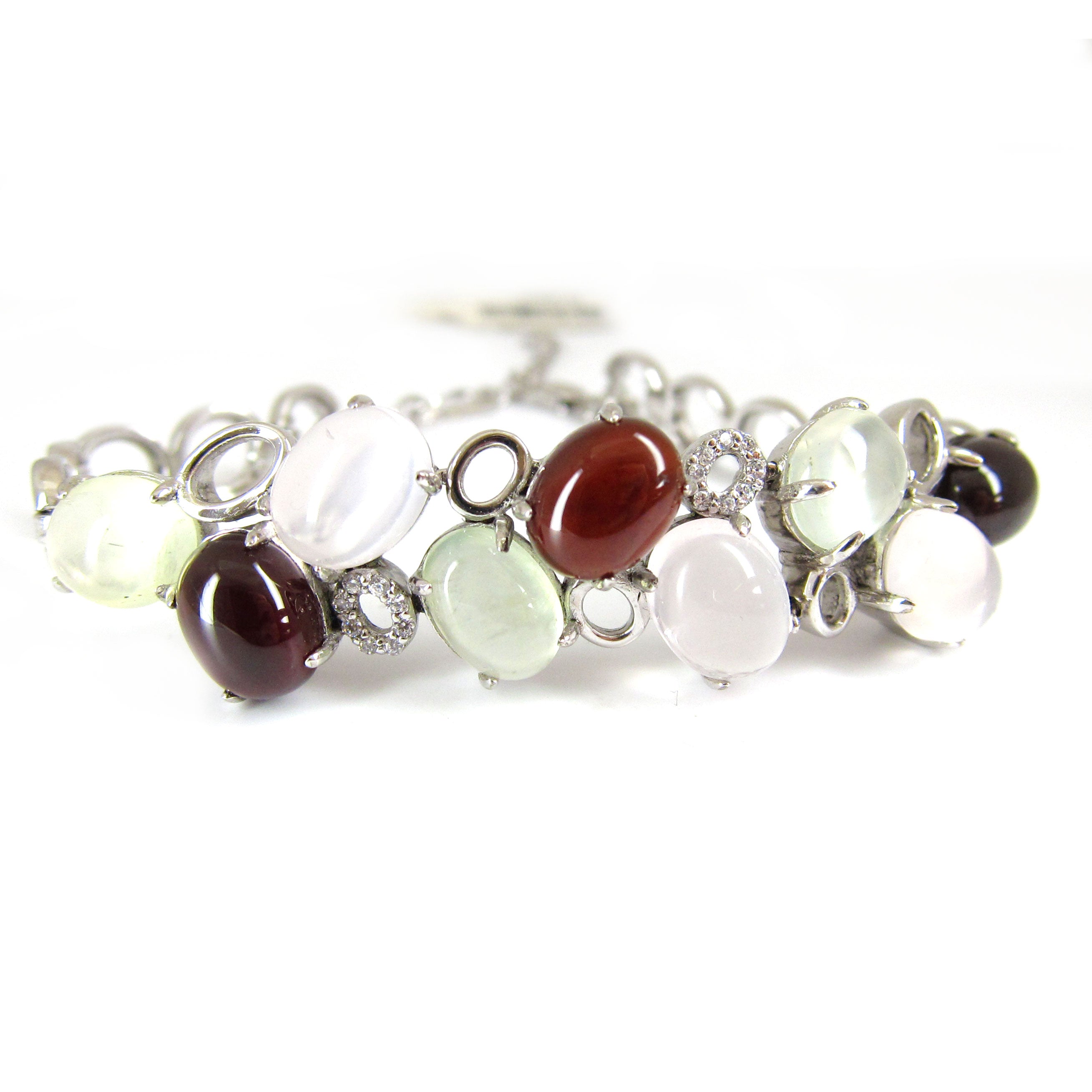 925 Sterling Silver Gemstone Bracelet for Women - Elegant Handmade Jewelry Gift for Birthday, Anniversary & Special Occasions