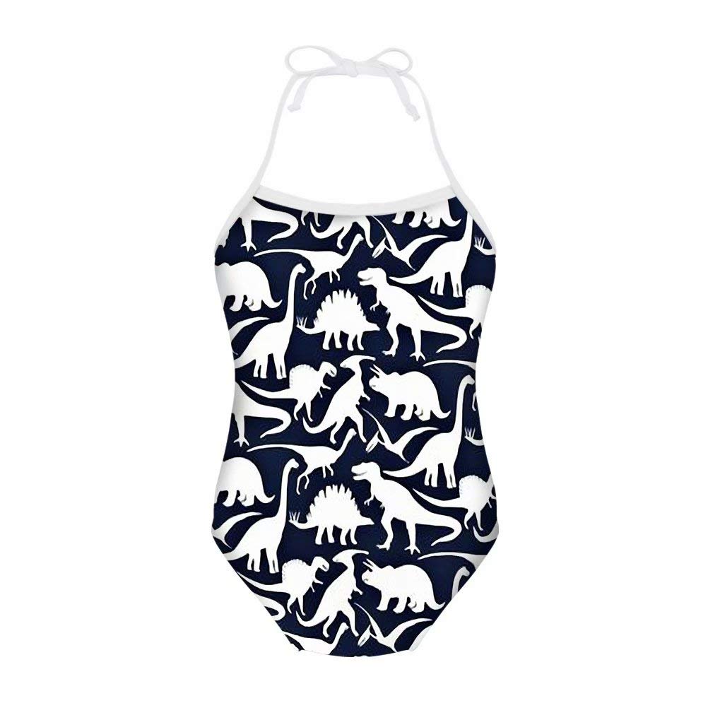 Allcute Quick Dry One Piece Swimsuits for Girls 3-8 Years - Beach, Pool & Summer Water Play Outfit