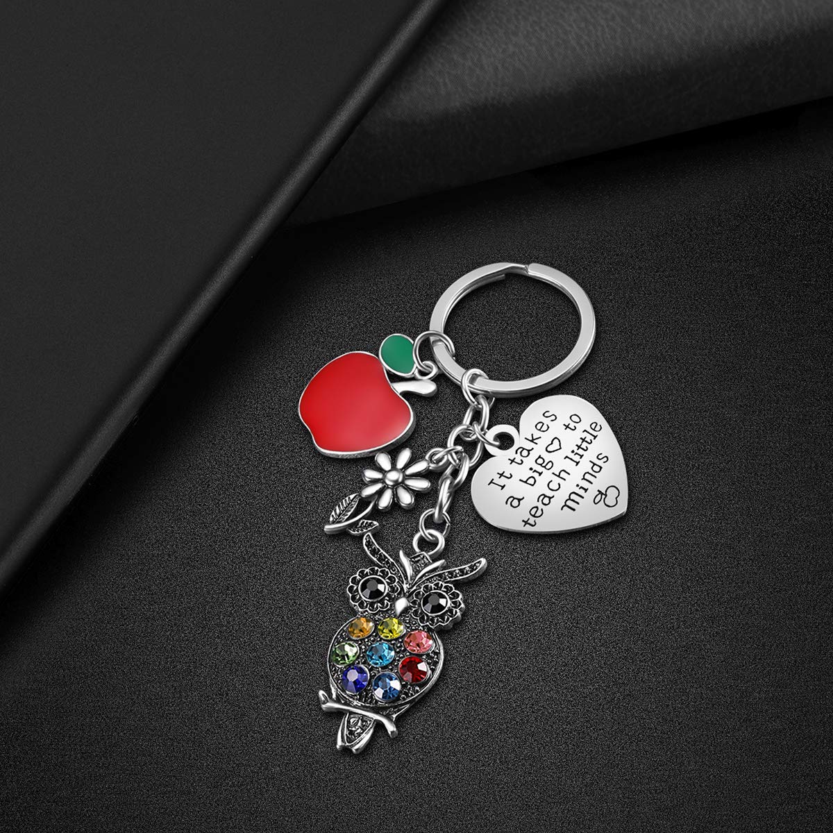iJuqi Teacher Appreciation Gifts - Thoughtful Keychain Gifts for Women, Christmas & Valentine's Day Presents - Perfect for Educators, Coworkers & Loved Ones